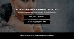 Desktop Screenshot of makemecosmetics.com