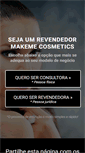 Mobile Screenshot of makemecosmetics.com